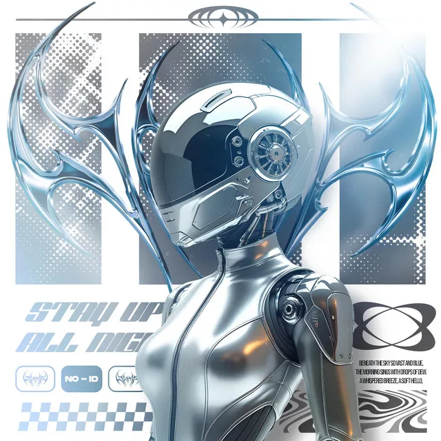 STAY UP ALL NIGHT by Zentryc, Zensory, No-ID, DAMP - Hard Techno cover art