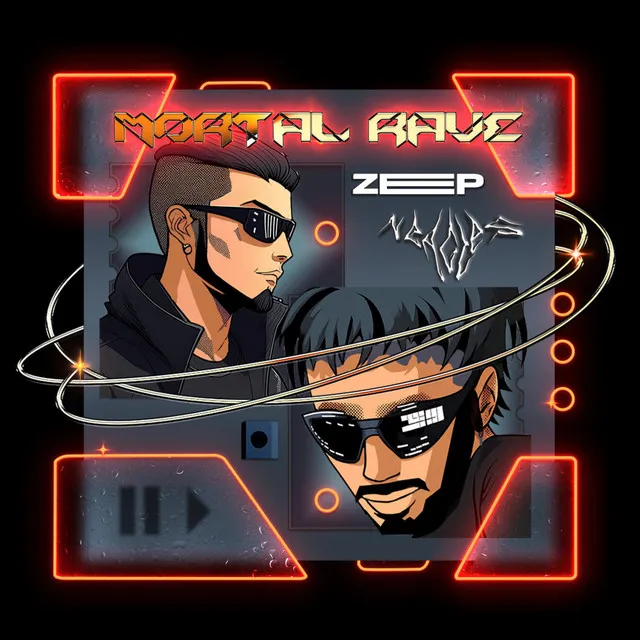 MORTAL RAVE by ZEP, Neagles - Hard Techno cover art