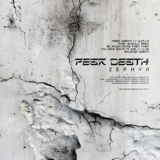 FEAR DEATH by Zephyr - Hardstyle cover art