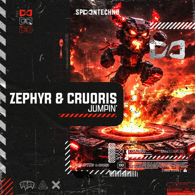 Jumpin' by Zephyr, Cruoris - Hardstyle cover art