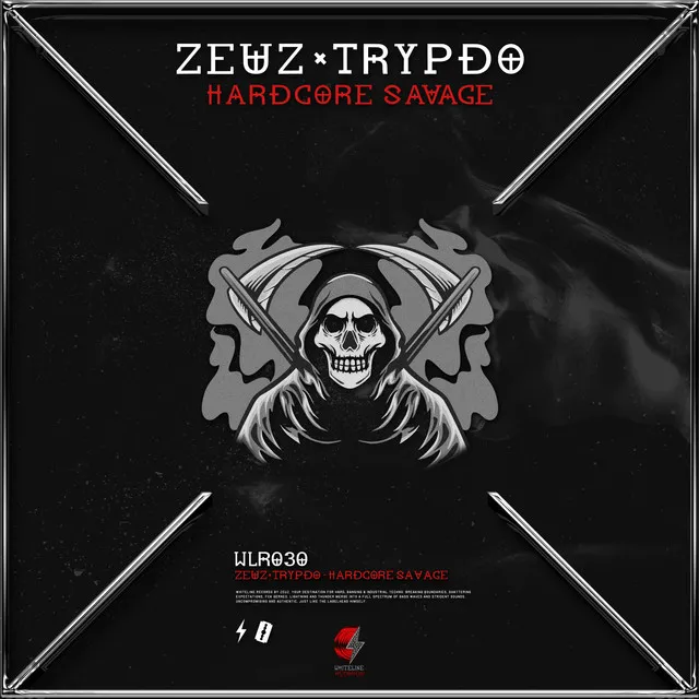 Hardcore Savage by Zeuz, Trypdø - Hard Techno cover art