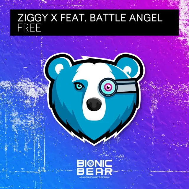 Free by ZIGGY X, Battle Angel - Happy Hardcore cover art