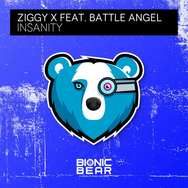Insanity by ZIGGY X, Battle Angel - Happy Hardcore cover art