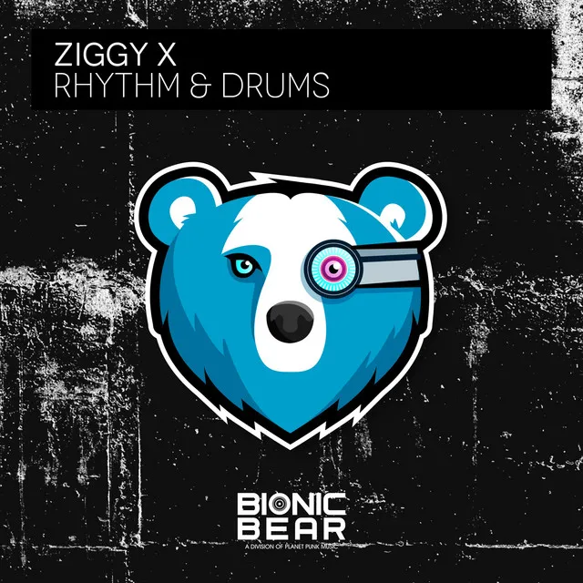Rhythm & Drums by ZIGGY X - Happy Hardcore cover art